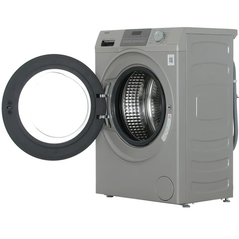 Стиральная машина Haier HW60-BP12929BSE Silver инвертор, 6кг, 39.4см, сер. люк, поворотный мех. 