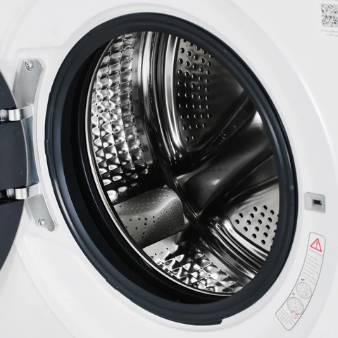 Стиральная машина Haier HW70-BP12969AE White инвертор, 7кг, 39.4см, черн. люк, сенс. дисплей 