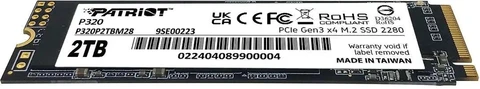Накопитель SSD 2Tb Patriot P320 (P320P2TBM28) M.2 PCI-E x4 2280 