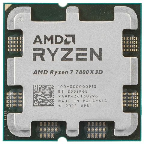 Процессор AMD Ryzen 7 7800X3D AM5, DDR5, TDP 120, OEM