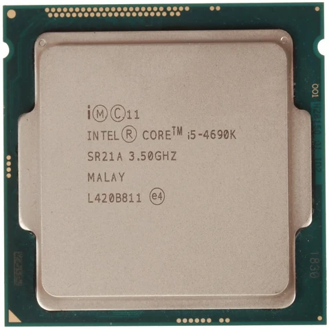 Процессор Intel Core i5 4690K LGA1150, DDR3, TDP 88, OEM