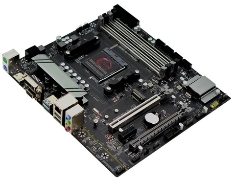 Материнская плата AFOX B550D4-MA5-V2, AM4, B550, 2xDDR4, mATX 