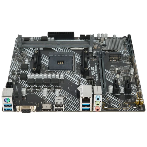 Материнская плата ASUS PRIME A520M-K, AM4, A520, 2xDDR4, mATX 