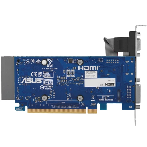 Видеокарта ASUS GT710 2Gb (GT710-SL-2GD5-BRK-EVO) 64бит, DDR5, TDP 19W 