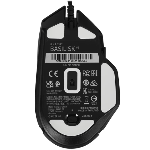 Мышь Razer Basilisk V3 (RZ01-04000100-R3M1) черный 