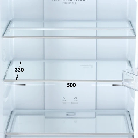 Холодильник Haier CEF538CWG белый (368 л, No Frost, дисплей, 59.5 см х 200 см х 65 см) 