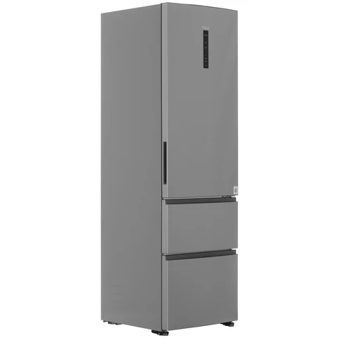 Холодильник Haier A4F639CXMVU1 серебристый (388 л, No Frost, дисплей, 59.5 см х 200 см х 68.2 см) 