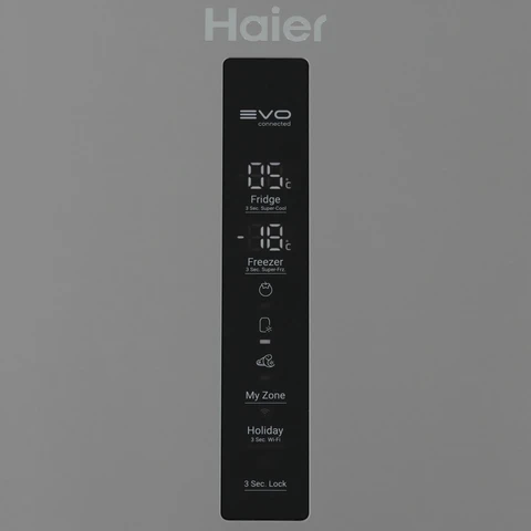 Холодильник Haier A4F639CXMVU1 серебристый (388 л, No Frost, дисплей, 59.5 см х 200 см х 68.2 см) 