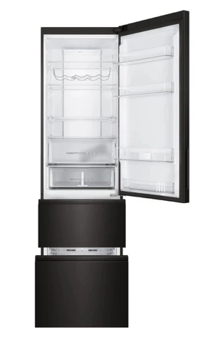 Холодильник Haier A4F739CBXGU1 черный (389 л, No Frost, дисплей, 59.5 см х 200 см х 68.2 см) 