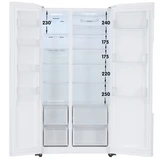 Холодильник Haier HRF-522DW6RU белый (507 л, No Frost, дисплей, 90.8 см х 179 см х 65.5 см)