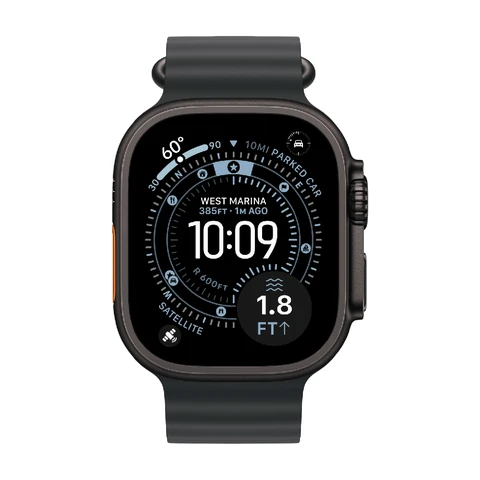 Смарт-часы Apple Watch Ultra 3 Black Ocean Band Black 