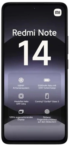 Смартфон Xiaomi Redmi Note 14 6/128 Lime 