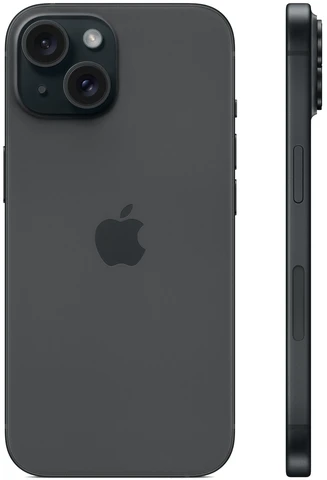 Смартфон Apple iPhone 15 256GB black (midnight) 