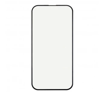 Защитное стекло "Премиум" для iPhone 16 Pro Max Черный (Закалённое+, полное покрытие) 
