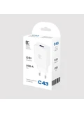 СЗУ USB BC C43 (10W) Белый