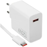 СЗУ USB для Xiaomi Turbo Charger (120W, QC3.0) (тех.упак.) Белый