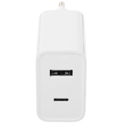 СЗУ USB для Xiaomi Turbo Charger (33W, QC3.0, кабель Type-C с чипом IC) Белый