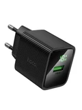 СЗУ USB Hoco CS81A (18W, QС3.0, с дисплеем) Черный