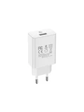 СЗУ USB Borofone BA21A (18W, QС3.0) Белый