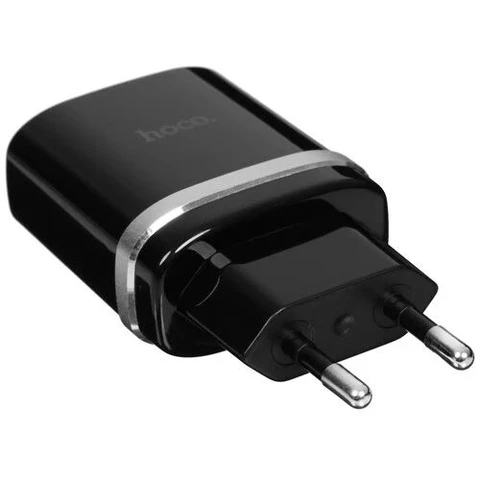 СЗУ USB Hoco C12Q (18W, QС3.0) Черный 