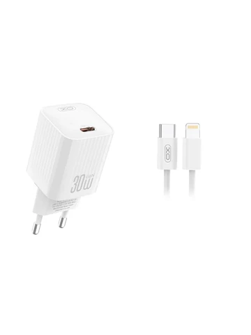 СЗУ Type-C XO L148 (30W, PD) Белый