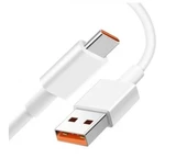 Кабель USB - Type-C для Xiaomi (6A, 120W, чип Turbo Charger) (тех.упак.) Белый - OR