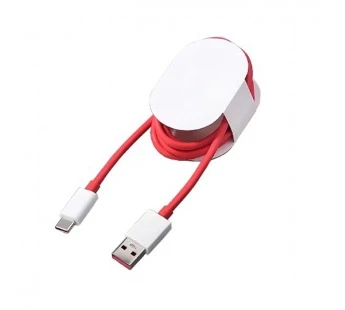 Кабель USB - Type-C для OnePlus/OPPO/Realme/Vivo (100W, SuperVOOC) (тех.упак.) Красный