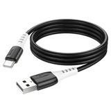Кабель USB - Type-C Hoco X82 (3A, силикон, термостойкий) Черный