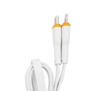 Кабель Type-C - Lightning Borofone BX118 (3A, 27W, PD, плоский) Белый