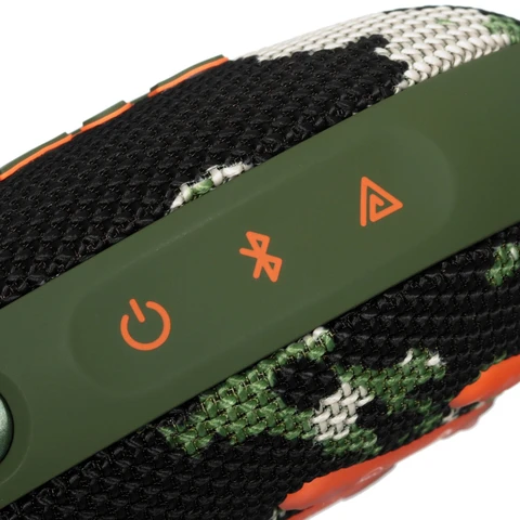 Портативная акустика JBL Clip 5 камуфляж, зеленый 