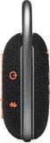 Портативная акустика JBL Clip 4 черный, оранжевый