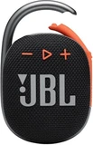 Портативная акустика JBL Clip 4 черный, оранжевый