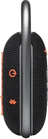Портативная акустика JBL Clip 4 черный, оранжевый 