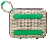 Портативная акустика JBL GO 4 бежевый, зеленый