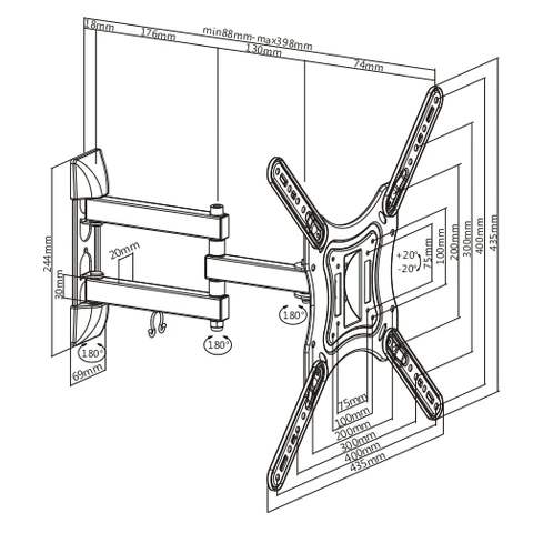 Кронштейн Ultramounts UM870 