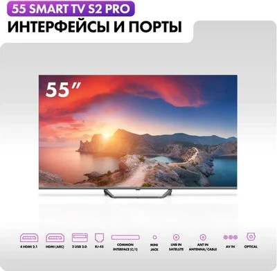 Телевизор Haier 65 Smart TV S2 Pro 