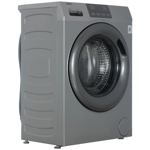 Стиральная машина Haier HW60-BP12919AS Silver инвертор, 6кг, 39.4см, серый люк 