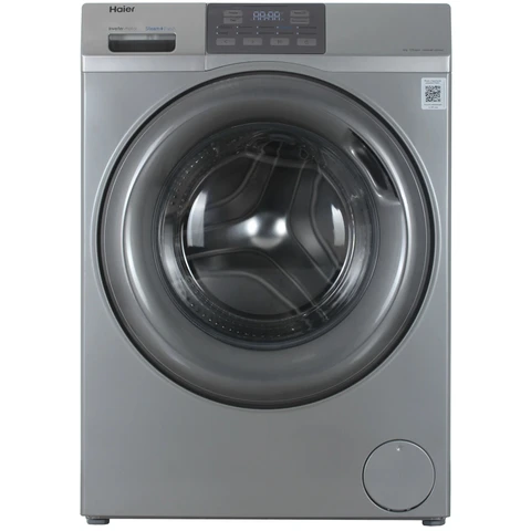 Стиральная машина Haier HW60-BP12919AS Silver инвертор, 6кг, 39.4см, серый люк