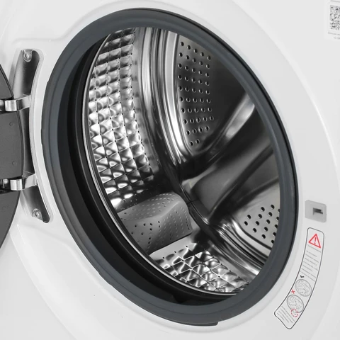 Стиральная машина Haier HW70-BP12919 White инвертор, 7кг, 39.4см, черн. люк 
