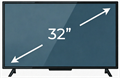 32" (80 см.)
