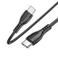 Кабель Type-C - Type-C Borofone BX51 (5A, 60W, PD) Черный НФ-00000449