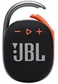 Портативная акустика JBL Clip 4 черный, оранжевый НФ-00000615