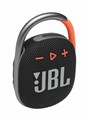 Портативная акустика JBL Clip 4 черный, оранжевый НФ-00000615