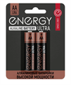 Батарейка AA Energy Ultra LR6-2BL, alcaline, 2шт/уп НФ-00001937